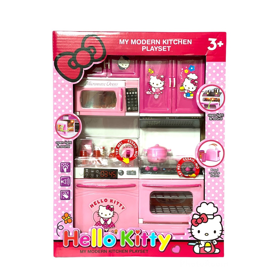 BỘ ĐỒ CHƠI NHÀ BẾP HIỆN ĐẠI HELLO KITTY