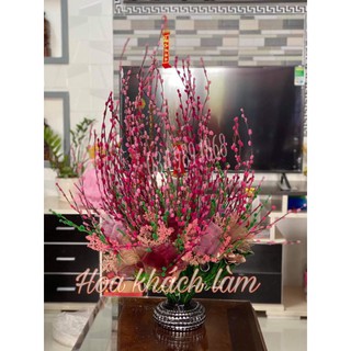 🌼 Bó 10 cành nụ tầm xuân handmade