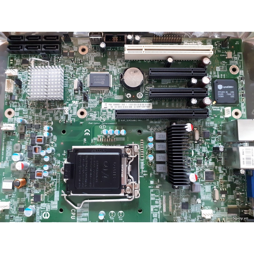 Bo mạch Server S1200BTS socket 1155