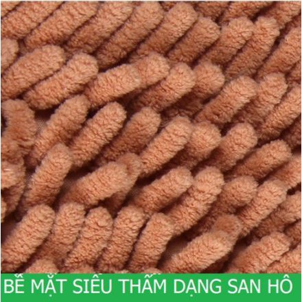 Thảm lau chân san hô sợi siêu thấm, đế chống trượt anhduonghomekit