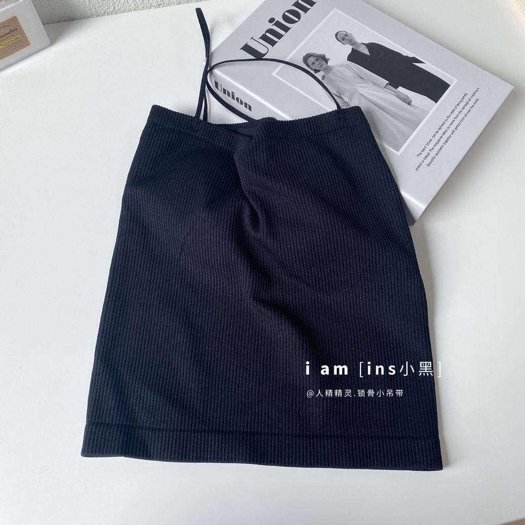 DUNEA Áo hai dây có mút đệm ngực thiết kế quyến rũ cho nữ