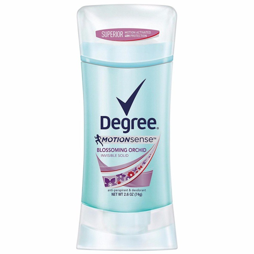 Lăn sáp khử mùi nữ Degree MotionSense Anti-Perspirant &amp; Deodorant Blossoming Orchid 74g (Mỹ)