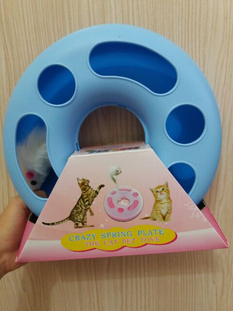 Đồ chơi nhựa hình chuột có bóng xúc xắc