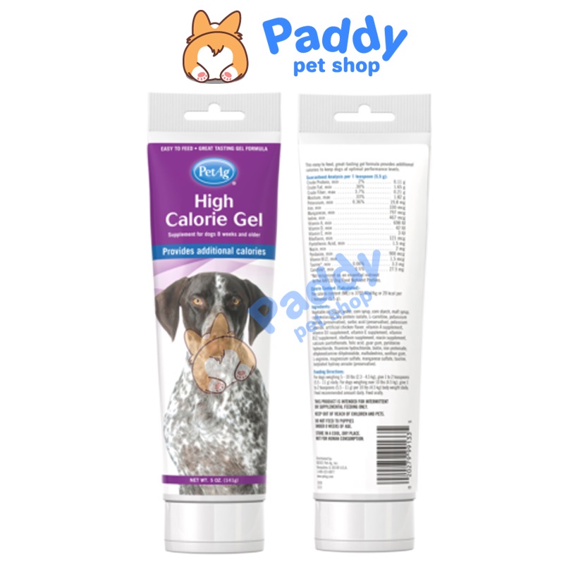 Gel Dinh Dưỡng Cho Chó PetAG Calories 141G (Nhập Khẩu USA)