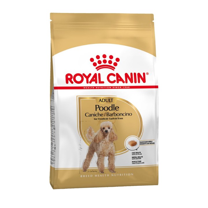 Thức ăn cho chó Poodle trưởng thành Royal canin Poodle adult 1.5kg (giao hàng siêu nhanh)