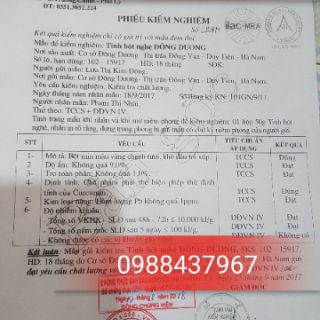 1kg tinh bột nghệ đỏ ( bao test )