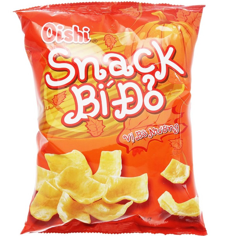 Snack Oishi các loại (cua vị sốt chua ngọt, tôm cay, indo mực, phomat miếng) gói 40g / 80g