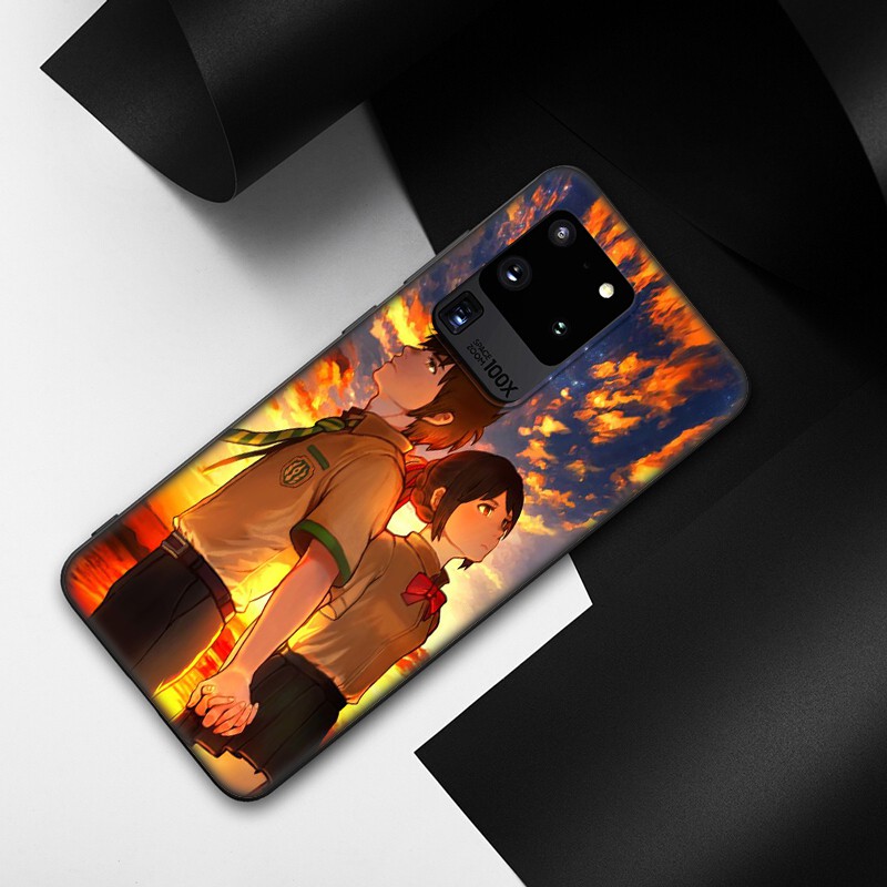 Samsung Galaxy S10 S9 S8 Plus S6 S7 Edge S10+ S9+ S8+ Casing Soft Case 128LU Your Name mobile phone case