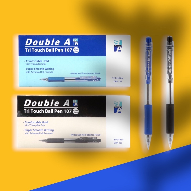 Bút bi Double A Tritouch 0.7mm chính hãng Double A - đủ màu