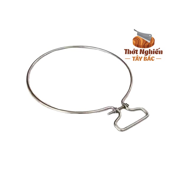 Đai INOX tròn không rỉ dùng cho thớt gỗ 🔥 Đai INOX lắp cho thớt gỗ nghiến