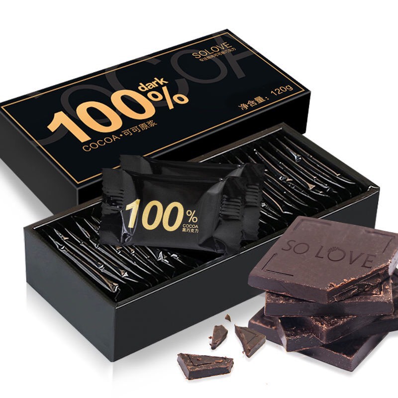 { CHÍNH HÃNG} Chocolate 100% Cacao Socola đen,matcha,sữa nguyên chất 120g/1h-bibishophpkt