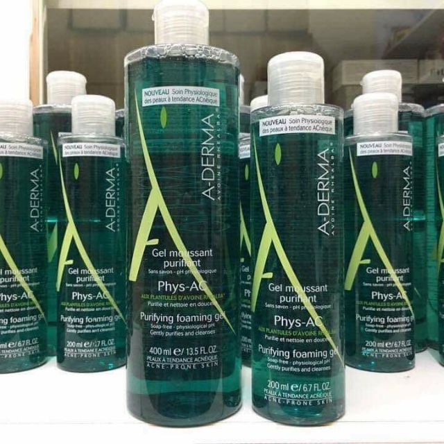 Sửa rửa mặt Aderma Pháp (size 200ml và 400ml)