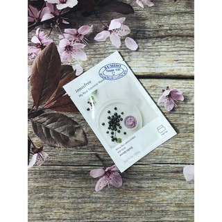 Mặt Nạ Miếng Chiết Xuất Nho Đen Innisfree My Real Squeeze Mask #Acaiberry