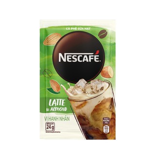 Cà Phê Nescafe Latte Hạnh Nhân 240G