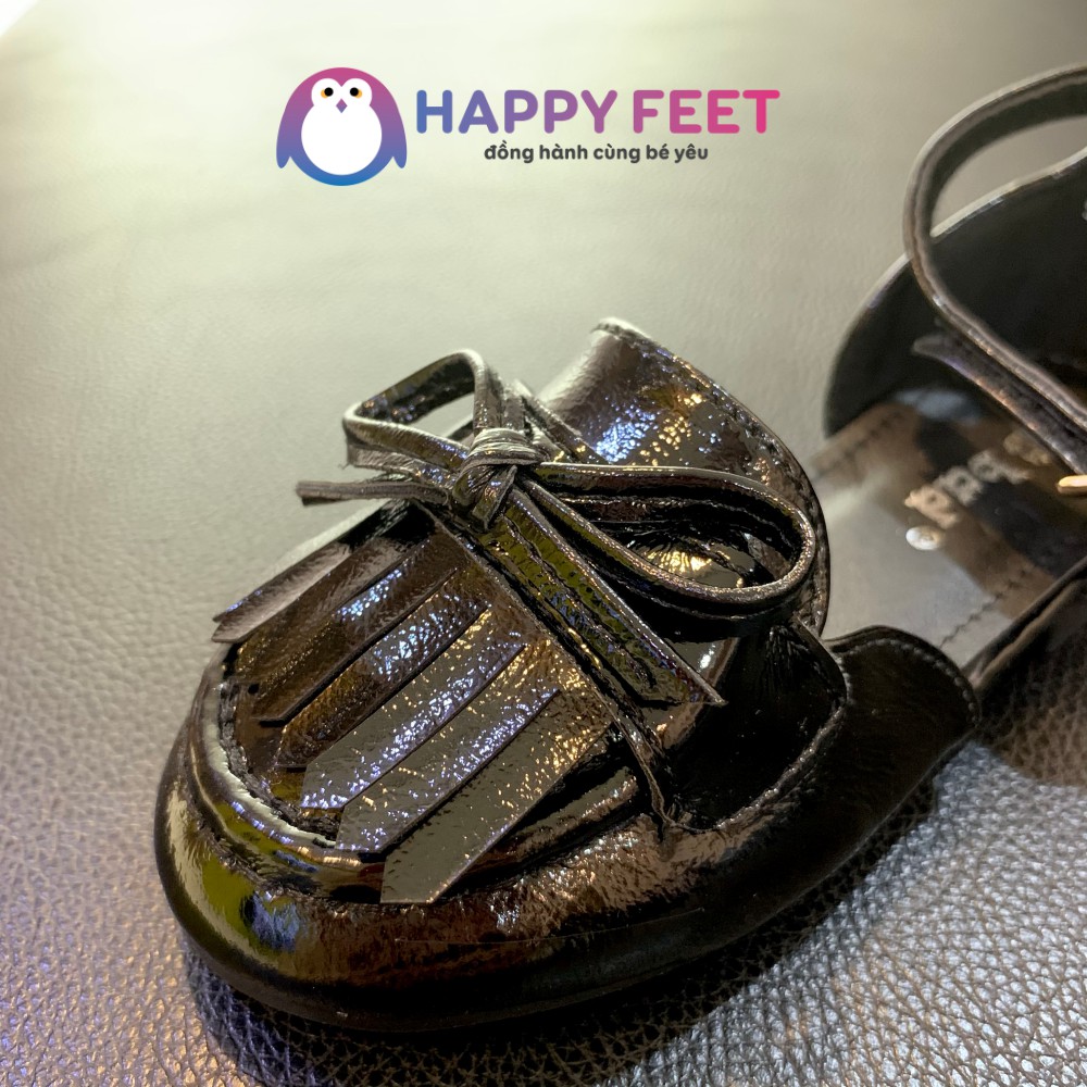 Giày búp bê trẻ em, giày bệt tiểu thư phong cách Hàn quốc cho bé gái- Happy Feet 555-11
