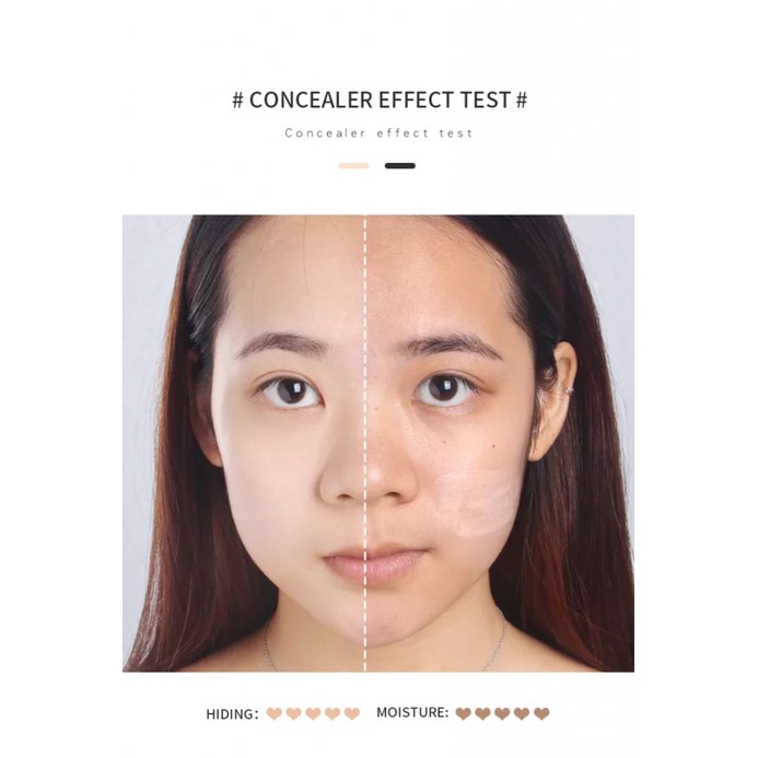 Thanh che khuyết điểm hai đầu kiềm dầu làm sáng da tự nhiên không thấm nước | BigBuy360 - bigbuy360.vn