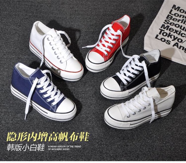 Giày thể thao độn đế 6cm ⚡️ANDUSTORE⚡️