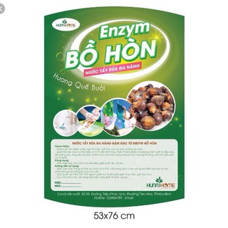 Nước tẩy rửa đa năng enzym bồ hòn