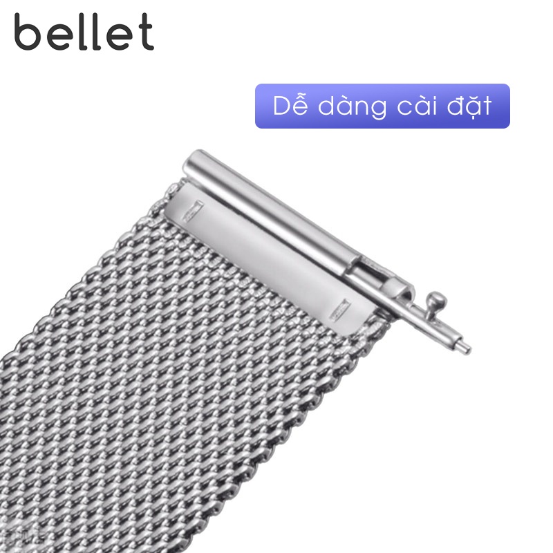 Dây đeo milanse thép không gỉ từ tính cho garmin Vivoactive 3 4 4S Venu 2 2S SQ forerunner 245 245M 645 645M