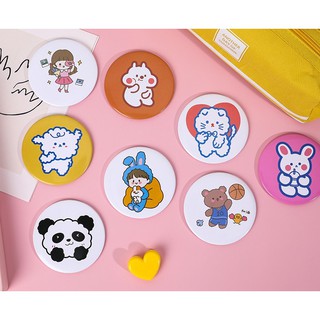Gương mini tròn 1 mặt