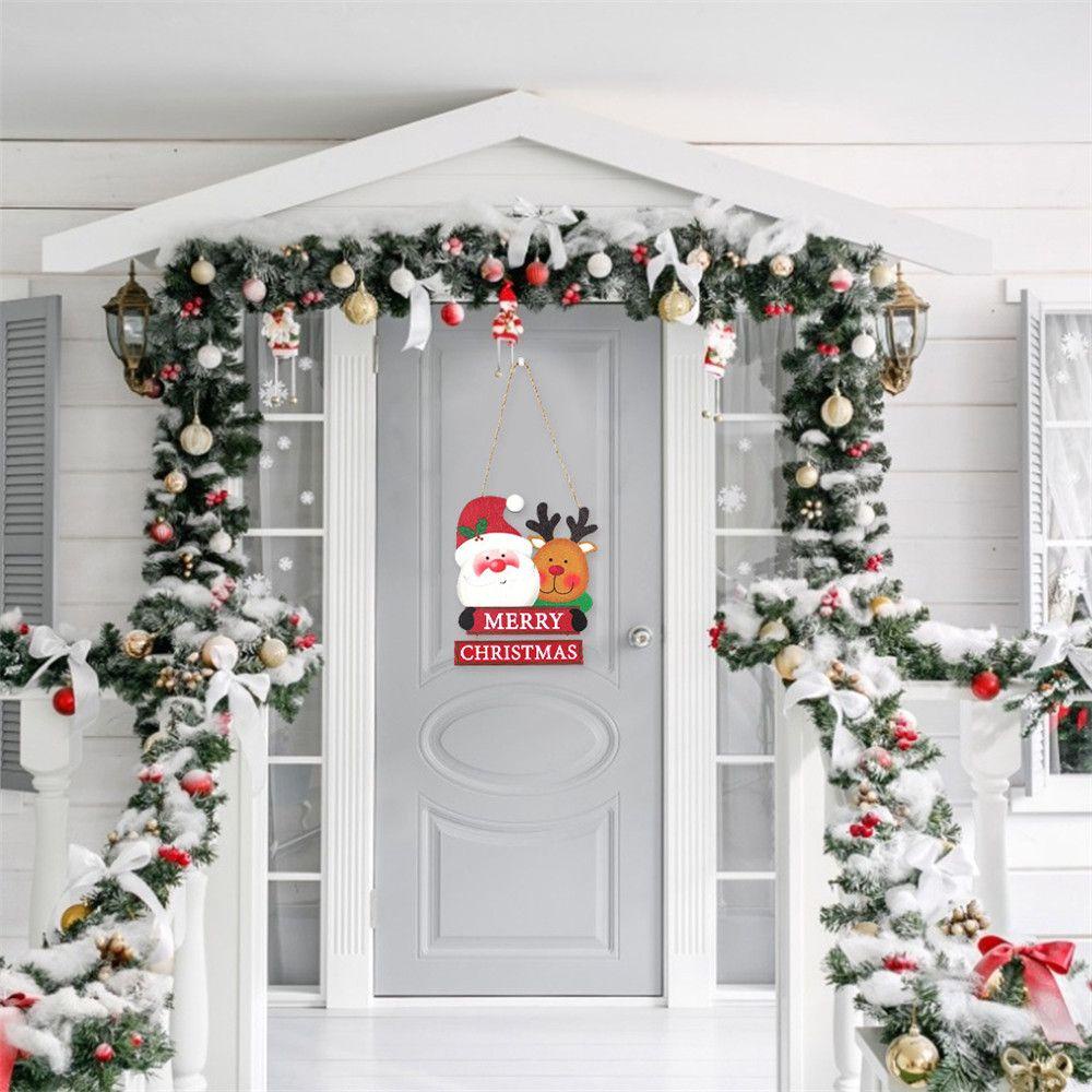 Biển Hiệu Treo Cửa Trang Trí Giáng Sinh Năm Mới 2022