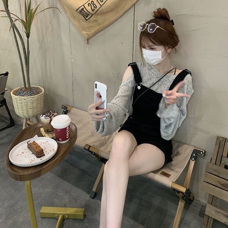 FREESHIP YẾM BÒ ĐEN SOOC ĐÙI VINTAGE KAKI