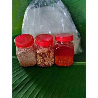 🔥Hot🔥Combo bánh mỏng phơi sương+muối tôm+hành phi+sa tế