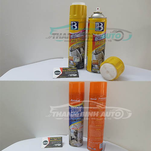 Chai Xịt Tẩy Tạo Bọt - Chai Xịt Tẩy Vệ Sinh Nội Thất Xe Hơi Foam Cleaner Giá Tốt