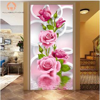 ABH❤Tranh đính đá họa tiết hình hoa hồng