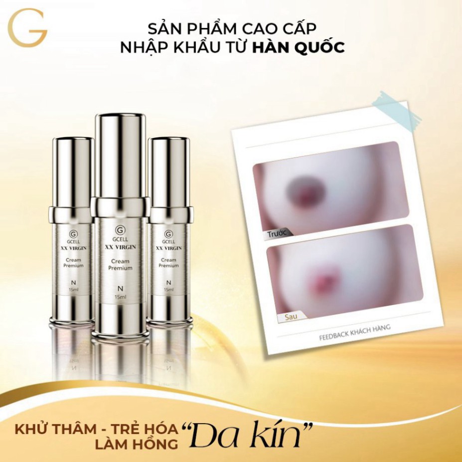 VÔ DỊCH TẦM GIÁ [ XXVIRGIN ]- Kem làm hồng NHŨ HOA - Xvirgin Hàn Quốc VÔ DỊCH TẦM GIÁ