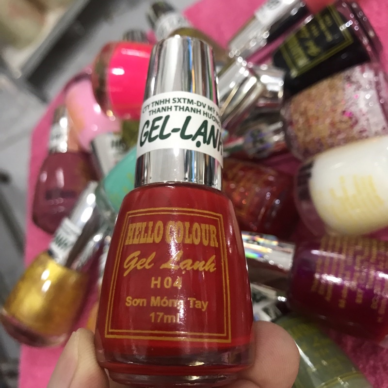 Sơn Gel lạnh Hello Colour 17ml(đủ hết màu)
