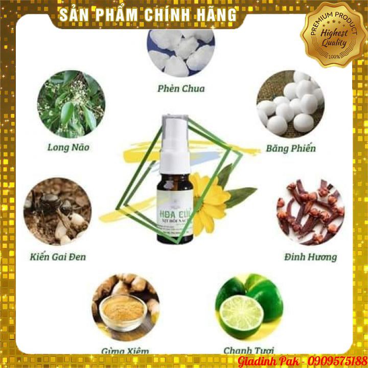 (Chính Hãng) Xịt Triệt Hôi Nách Hoa Cúc - Ngăn Tiết Mồ Hôi - Giảm Thâm (Mẫu Mới) | BigBuy360 - bigbuy360.vn