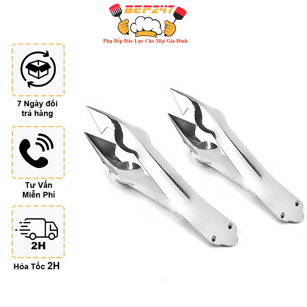 Dụng Cụ Gắp Mắt Dứa Tiện Dụng - Tiết Kiệm Thời Gian Trong Việc Gọt Dứa Như Thông Thường Chất Liệu Thép Không Gỉ Sét