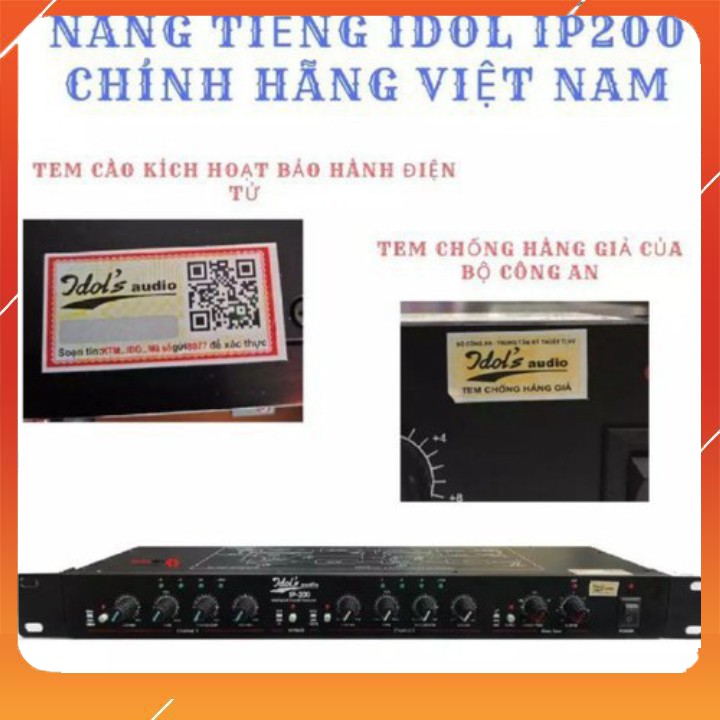 nâng tiếng idol ip200 chính hãng loại 1 bh 12 tháng