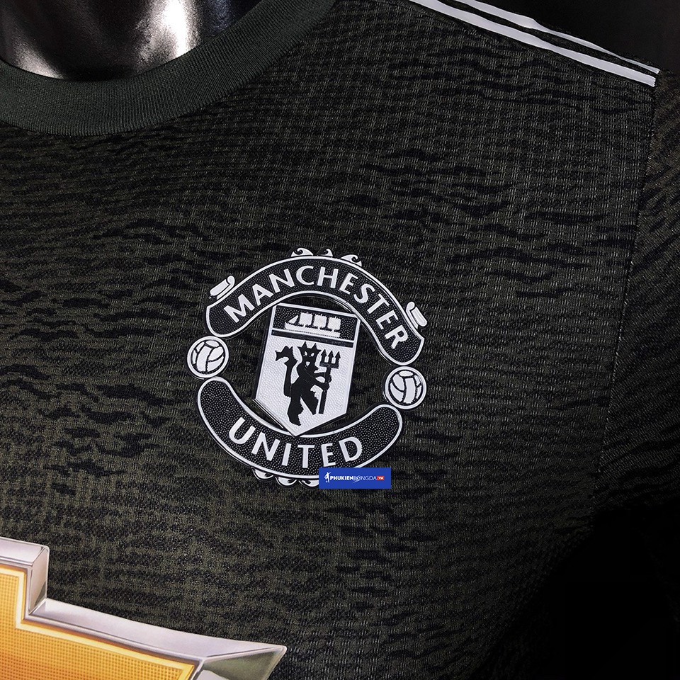 【Sale Up To 20%++】Áo Manchester United rêu đen sân khách 2020-2021, áo MU sân khách 2021 rêu đen ❝Thái Lan❞