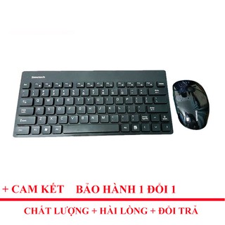 Combo bàn phím chuột không dây simetech sm8900