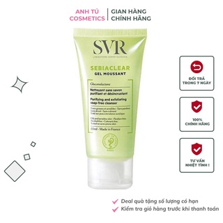 Sữa rửa mặt svr sebiaclear gel moussant 400ml gel rửa mặt svr 5.0