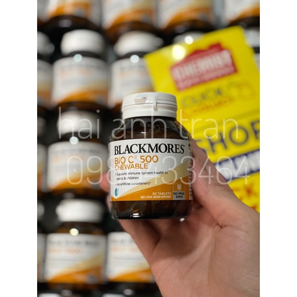 Viên Uống Vitamin C Blackmores Bio C 1000mg [150/62v]