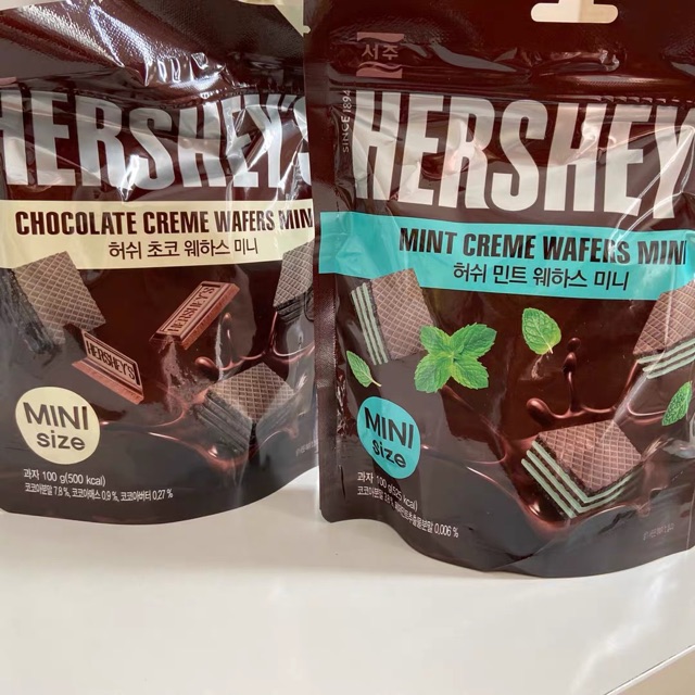 Bánh xốp socola bạc hà hershey