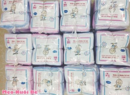 [ FREESHIP] Set 10 khăn xô 3 lớp siêu mềm cho bé