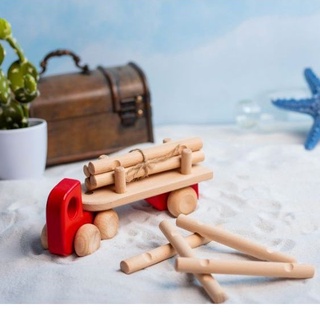 Đồ chơi- xe chở gỗ - xe đồ chơi, đồ chơi gỗ an toàn, sáng tạo, phát triển trí tuệ,thông minh cho bé