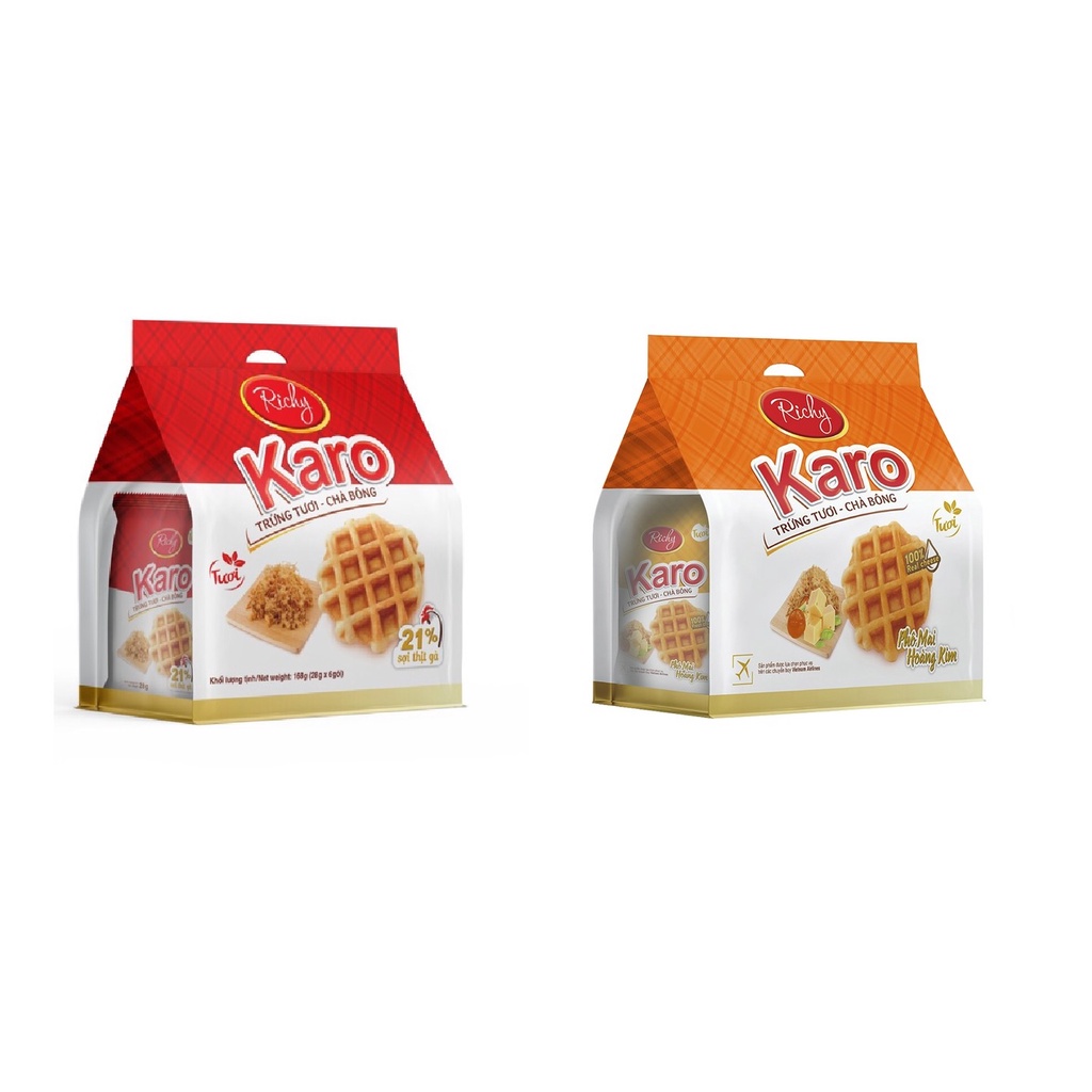 Bánh Karo bịch 6 gói x 26g