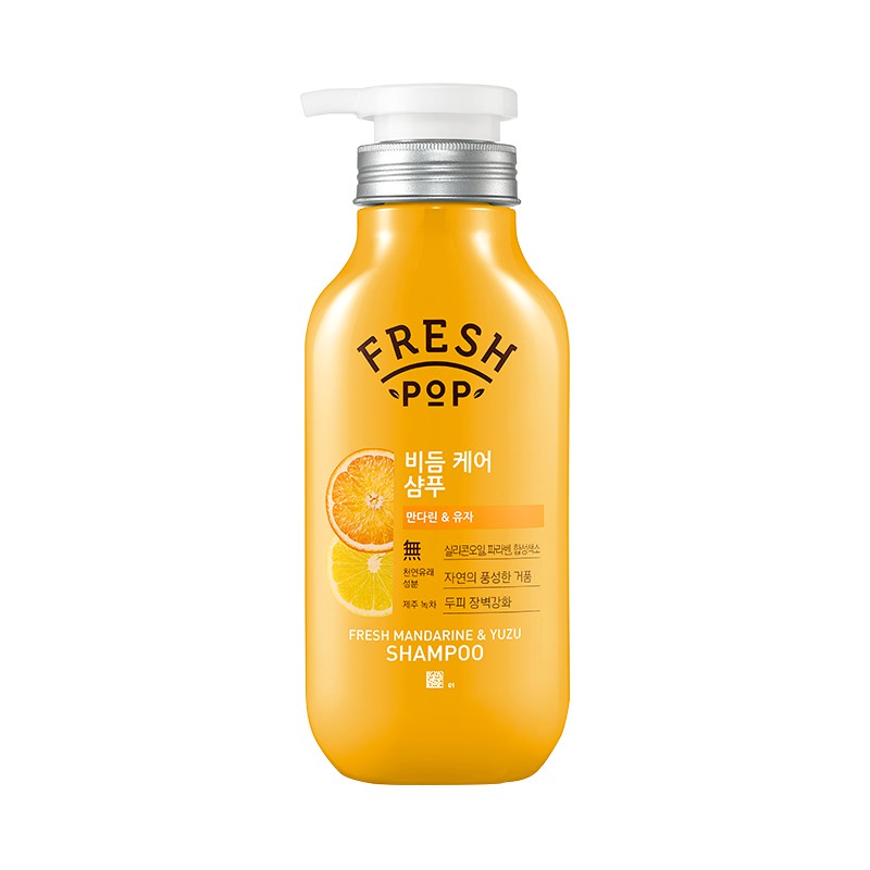Dầu gội trị gàu Fresh Pop Mandarin 500ml