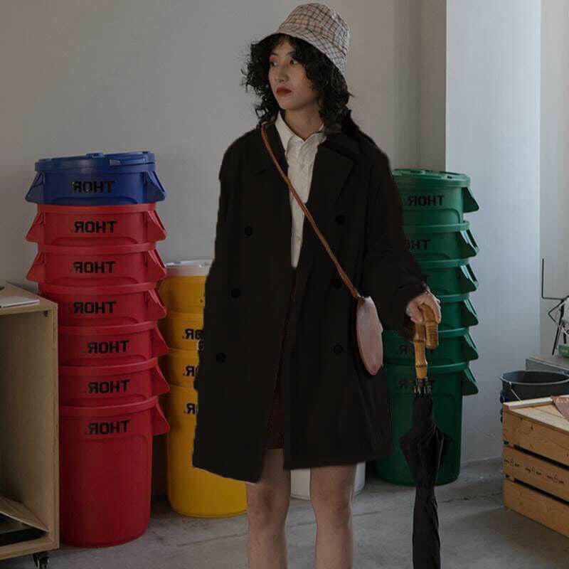 Áo Khoác KaKi , Khoác gió Thu Đông Dáng dài