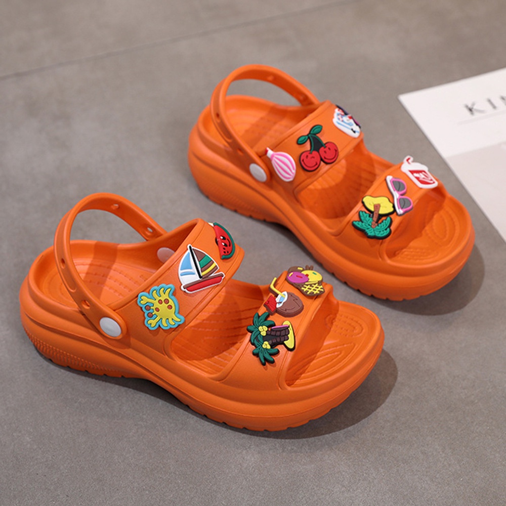 Dép sandal đế dày 6cm tăng chiều cao thời trang cho nữ dép sandal nữ dép gót sandal nữ 7799-1