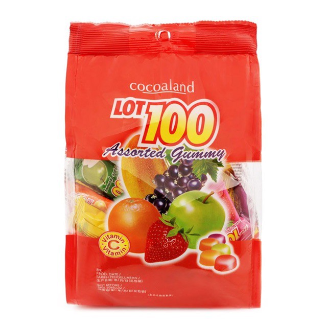 KẸO DẺO TRÁI CÂY LOT 100 GÓI 150G