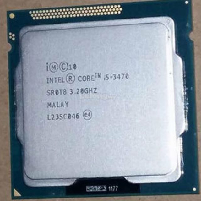 CPU Intel I5-3470 ( 4 core 4 thread - 3.6Ghz ) + Tặng Fan zin + Keo Tản Nhiệt - Rẻ Nhất Shoppe