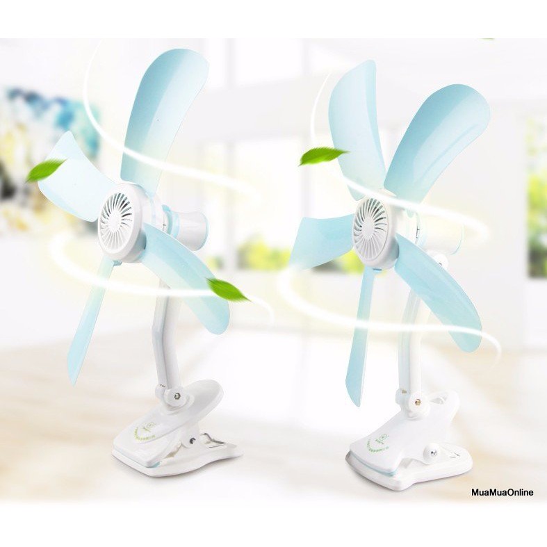 Quạt Kẹp Bàn 5 Cánh Lớn Siêu Mát | Shopee Việt Nam