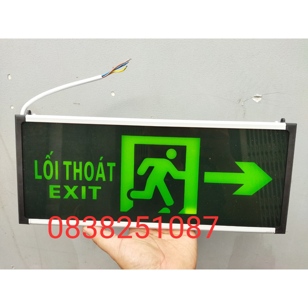 Đèn Led EXIT Đèn Thoát Hiểm 1 mặt Và 2 Mặt- Rẽ Trái,Phải CAM KẾT CHẤT LƯỢNG SẢN PHẨM VÀ DỊCH VỤ TỐT NHẤT