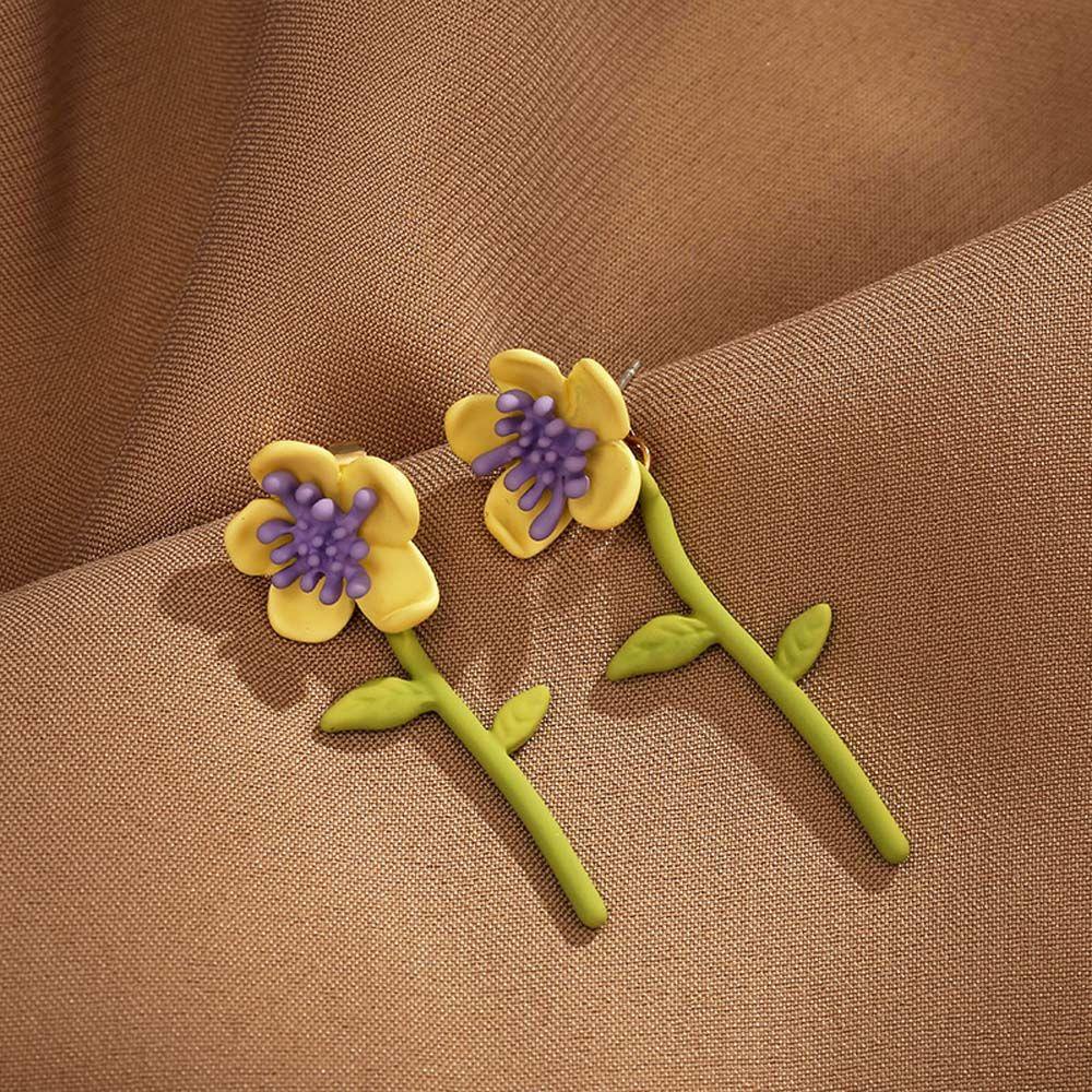 Bông Tai Thời Trang Mùa Hè Phong Cách Hàn Quốc Dễ Thương Cho Nữ